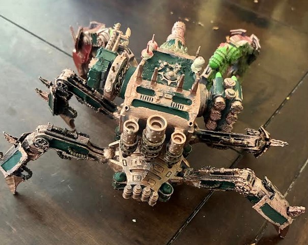 A 3D printed old defiler back